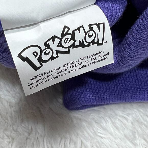 Nintendo Pokemon Gengar Ears Beanie "NWT" - Picture 3 of 3